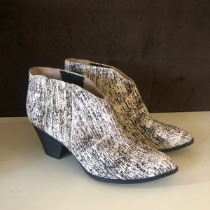 Splendid Addie Graphic Calf Hair Booties
